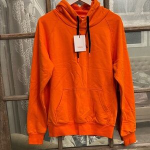Swims Vibrant Orange Men's Hoodie M